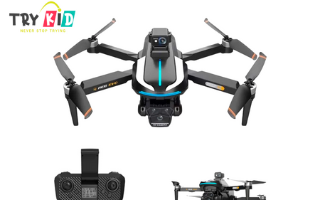 Laser Obstacle Avoidance 4K HD Drone with Three-Axis Mechanical Gimbal: The Ultimate Aerial Photography Tool