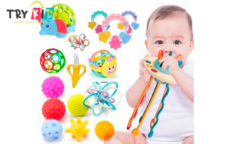 Baby Rattle Sets for Newborns: Entertaining and Developmental Toys for Your Little One