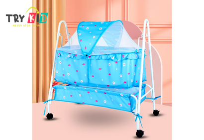 Multifunctional mobile cradle beds for babies