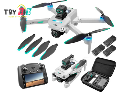 Compact Remote Control Drone with Dual GPS and Laser Obstacle Avoidance – Features, Benefits, and Price