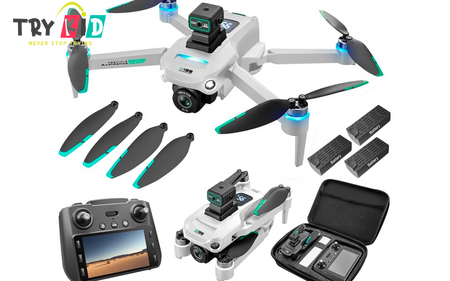 Compact Remote Control Drone with Dual GPS and Laser Obstacle Avoidance – Features, Benefits, and Price