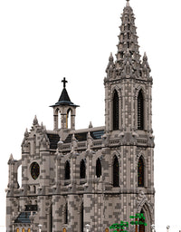 Street View Building Super Cathedral Is Compatible With Puzzle Toys - TryKid
