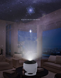 Night Light Galaxy Projector Starry Sky Projector 360 Rotate Planetarium Lamp For Kids Bedroom Valentines Day Gift Wedding Deco - TryKid
