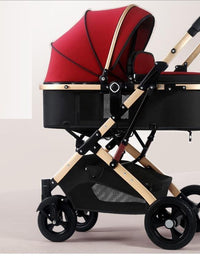 Two-way Newborn Baby Stroller Portable Folding - TryKid
