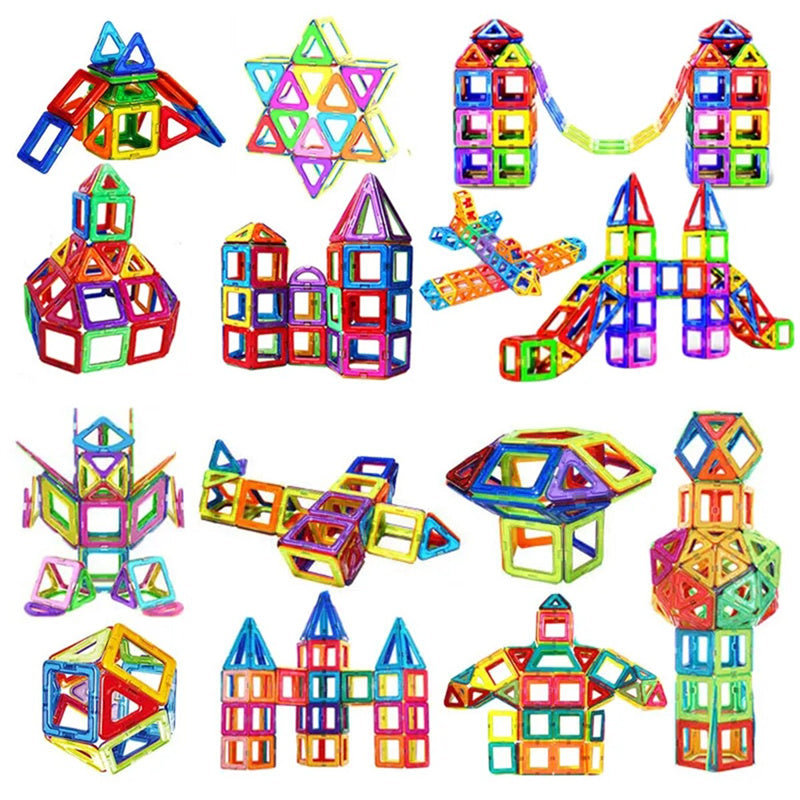 Magnetic Building Blocks DIY Magnets Toys For Kids Designer Construction Set Gifts For Children Toys - TryKid