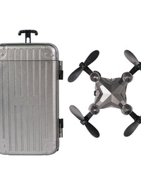 New Luggage Box Storage Box Folding Mini UAV Aerial Photography Remote Control Four Axis Children's Toys Drone - TryKid
