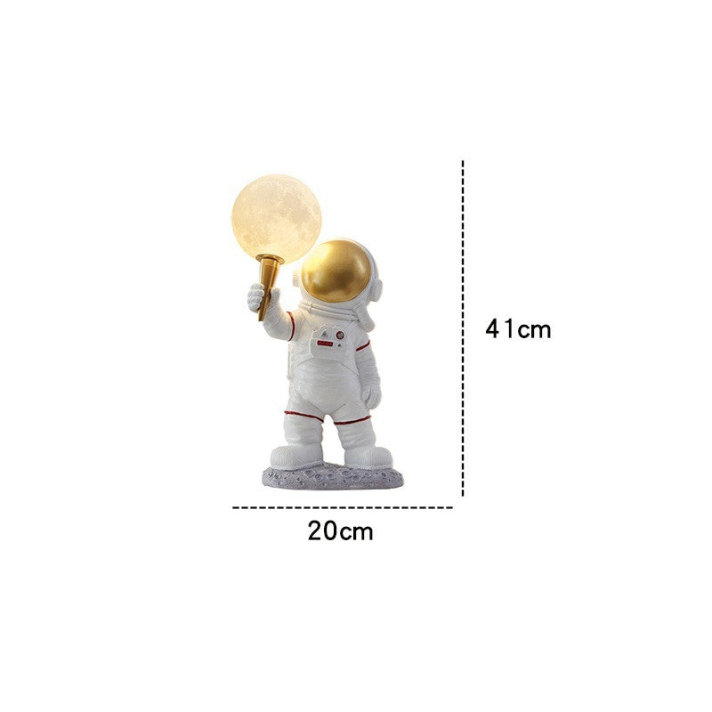 Astronaut Wall Lamp Creative Kids Room Bedroom Decoration - TryKid