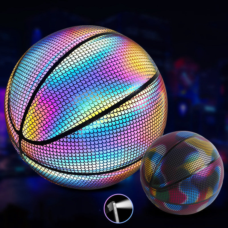 Glowing fluorescent basketball - TryKid
