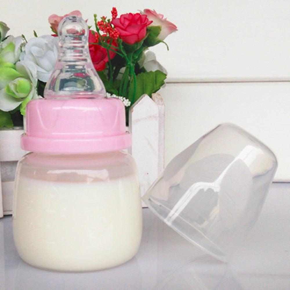 Brand New Infant Baby Feeding 0-18 Months Feeder 60ML PP Nursing Juice Milk Mini Hardness Bottle Baby Bottles And Nipples - TryKid