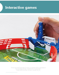 Mini Football Board Match Game Kit Tabletop Soccer Toys For Kids Educational Sport Outdoor Portable Table Games Play Ball Toys

