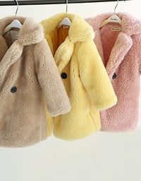 Big Kids Fur Coat In Autumn And Winter Coat - TryKid
