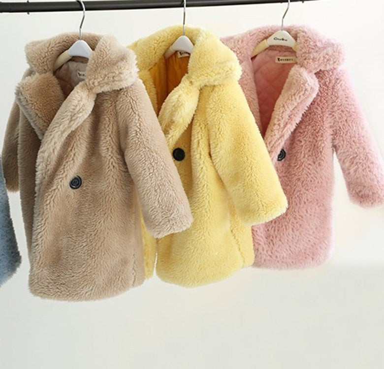 Big Kids Fur Coat In Autumn And Winter Coat - TryKid