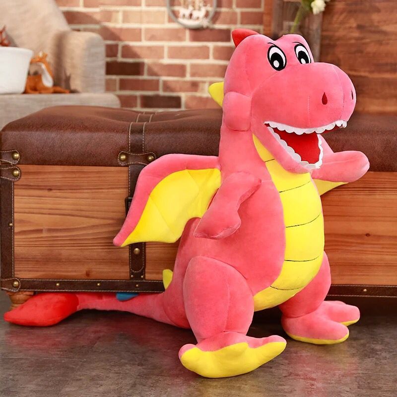 Giant Happy Dragon Soft Stuffed Plush Toy - TryKid