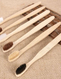 10 Bamboo toothbrushes
