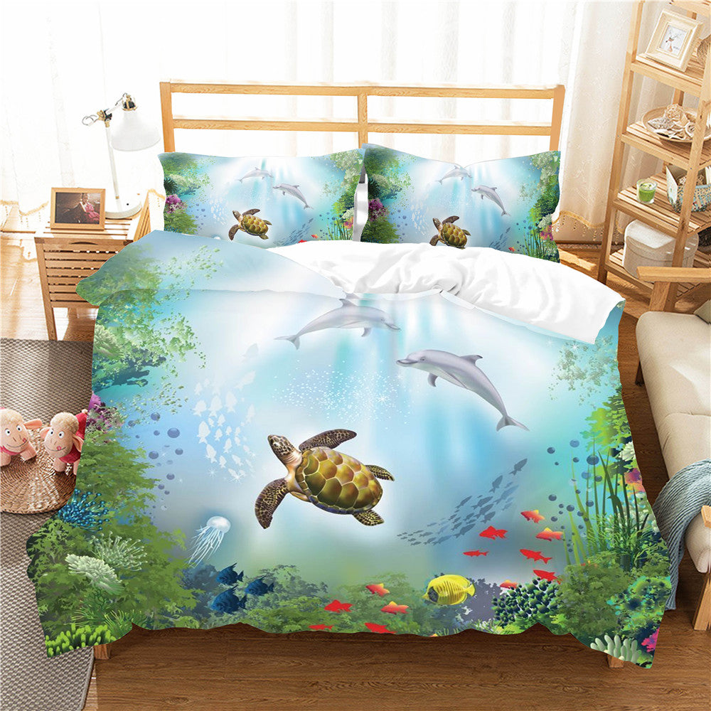 Underwater World Textile Bedding - TryKid