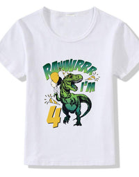 Children's T-shirt Numbers 1-9 Birthday T-shirt - TryKid
