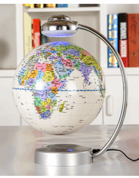 8 inch globe magnetic suspension office decoration company gift novelty creative birthday gift
