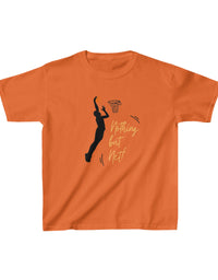 Explore Style and Comfort with our TRYKID Logo Basketball Kids Heavy Cotton™ Tee
