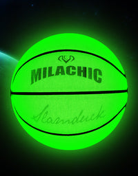 Fluorescent green basketball - TryKid
