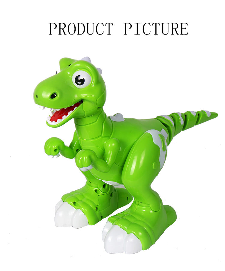 RC Dinosaur Intelligent Electronic Spray Music Dance 2-Colors Remote Control Dragon Animal Robots Child's Toys For Kids Gift - TryKid