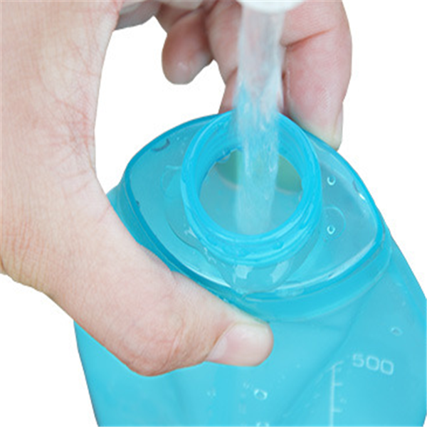 Sports soft water bottle