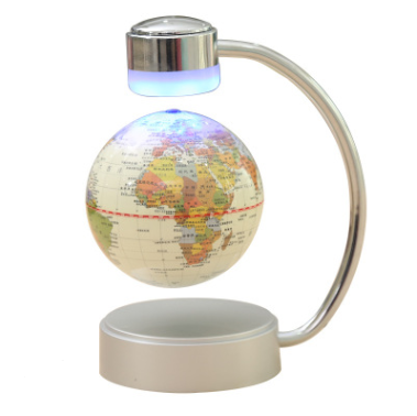 8 inch globe magnetic suspension office decoration company gift novelty creative birthday gift - TryKid