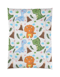 TryKid's Dino Haven Comforter - Vibrant Dinosaur and Tree Design for a Fun and Cozy Kids' Bedroom - Best in New Trending Designs
