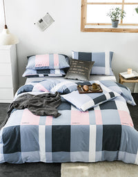 Check cotton bedding - TryKid
