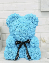 25cm Cute Flower Rose Bear Handmade Valentines Day 2020 Gift
