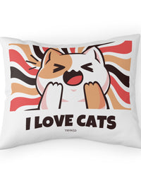 TRYKID Cat Lover Pillow Sham
