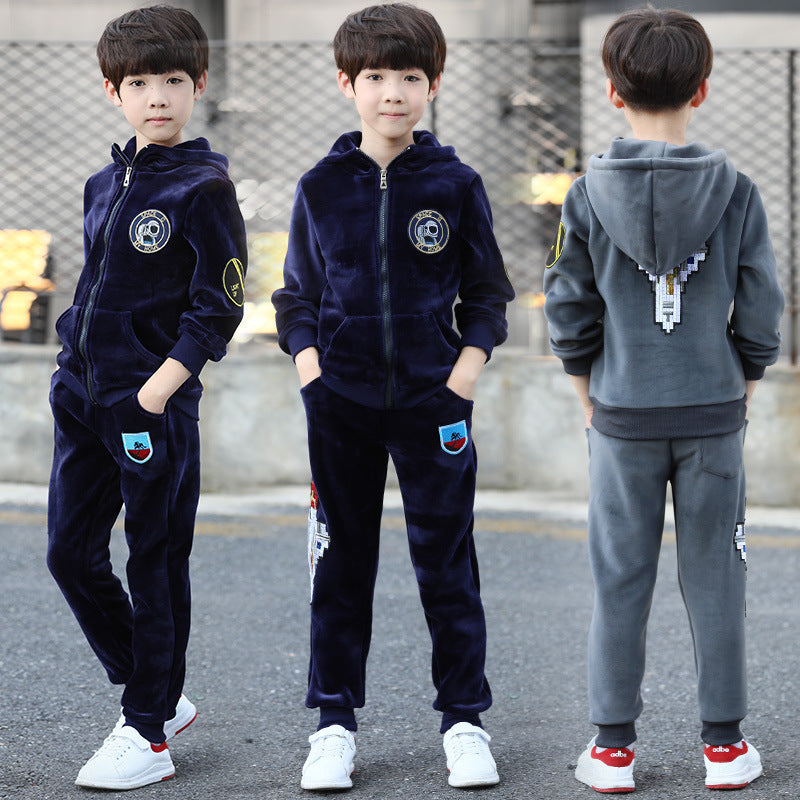 Casual children's suit boys autumn clothes - TryKid