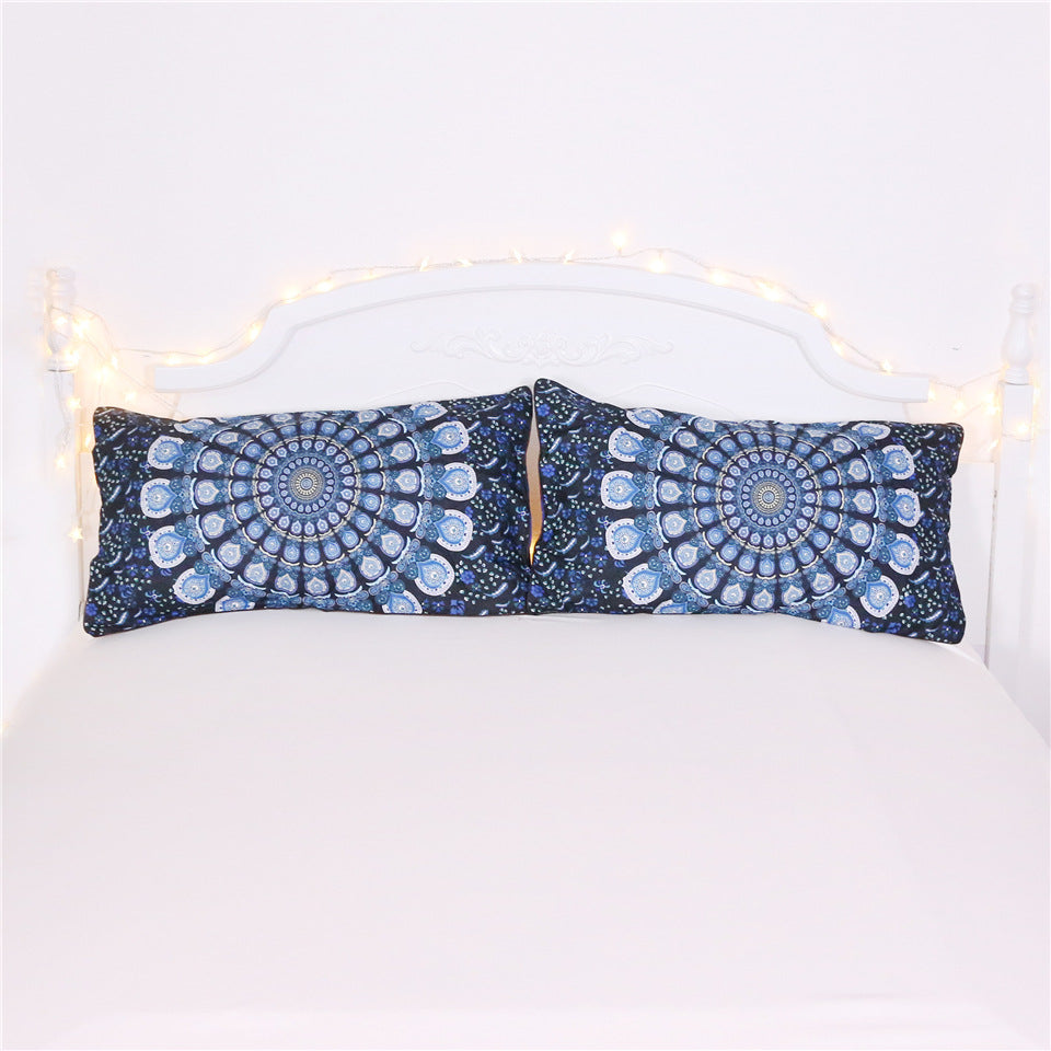 Blue Peacock Bedding - TryKid