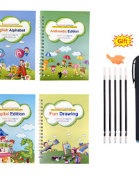 Copy Book Children Writing Sticker Practice English Copybook - TryKid
