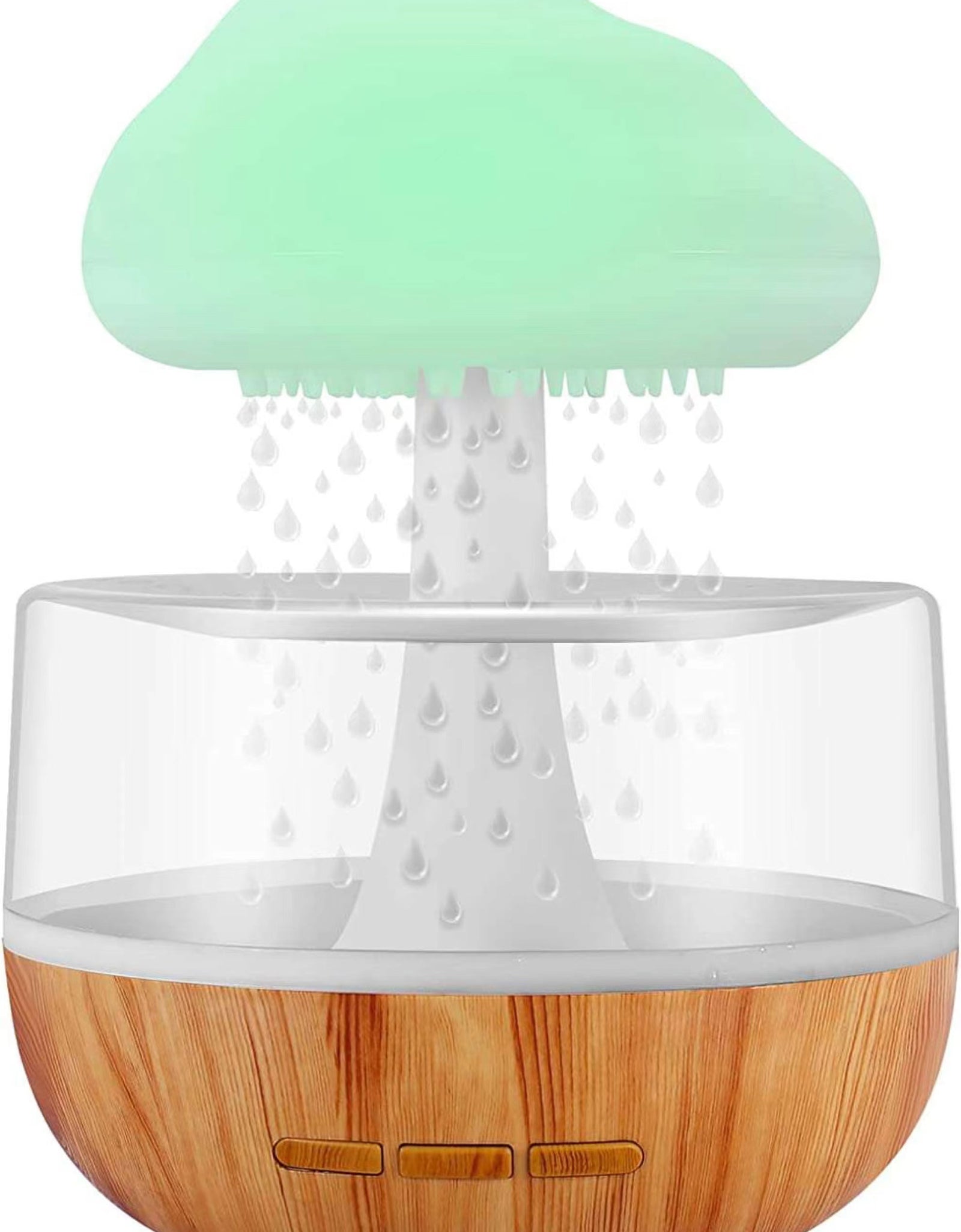 Rain Cloud Aroma Humidifier Raining Humidifier Water Drop Humidifier - TryKid