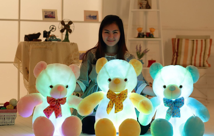 Glowing Teddy Bear - TryKid