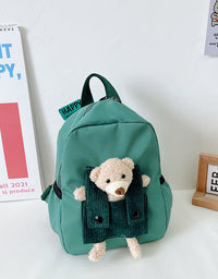 Cartoon Cute Little Bear Kindergarten School Bag - TryKid
