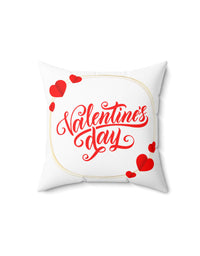 Spun Polyester TRYKID Valentines day square pillow
