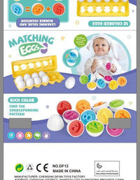 Baby Learning Educational Toy Smart Egg Toy Games Shape Matching Sorters Toys Montessori Eggs Toys For Kids Children - TryKid
