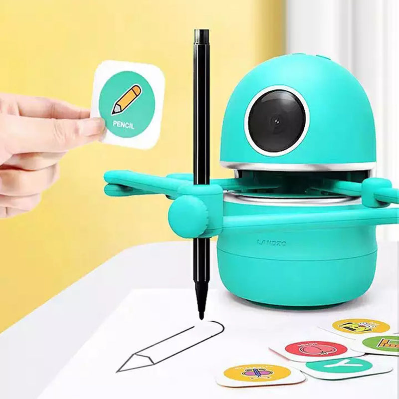 Painting Robot Kindergarten Children Students - TryKid