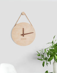 Wooden Nordic hot-selling creative clocks - TryKid
