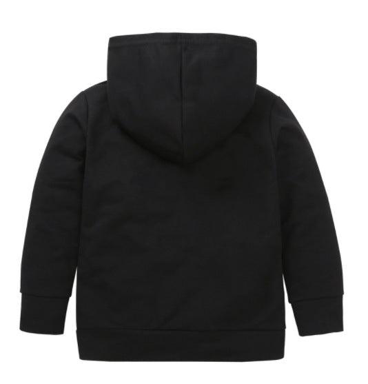 Children's hooded sweater letter top - TryKid