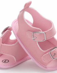 6-12 months handmade light baby sandals 0-1 soft bottom summer BB cloth baby toddler shoes
