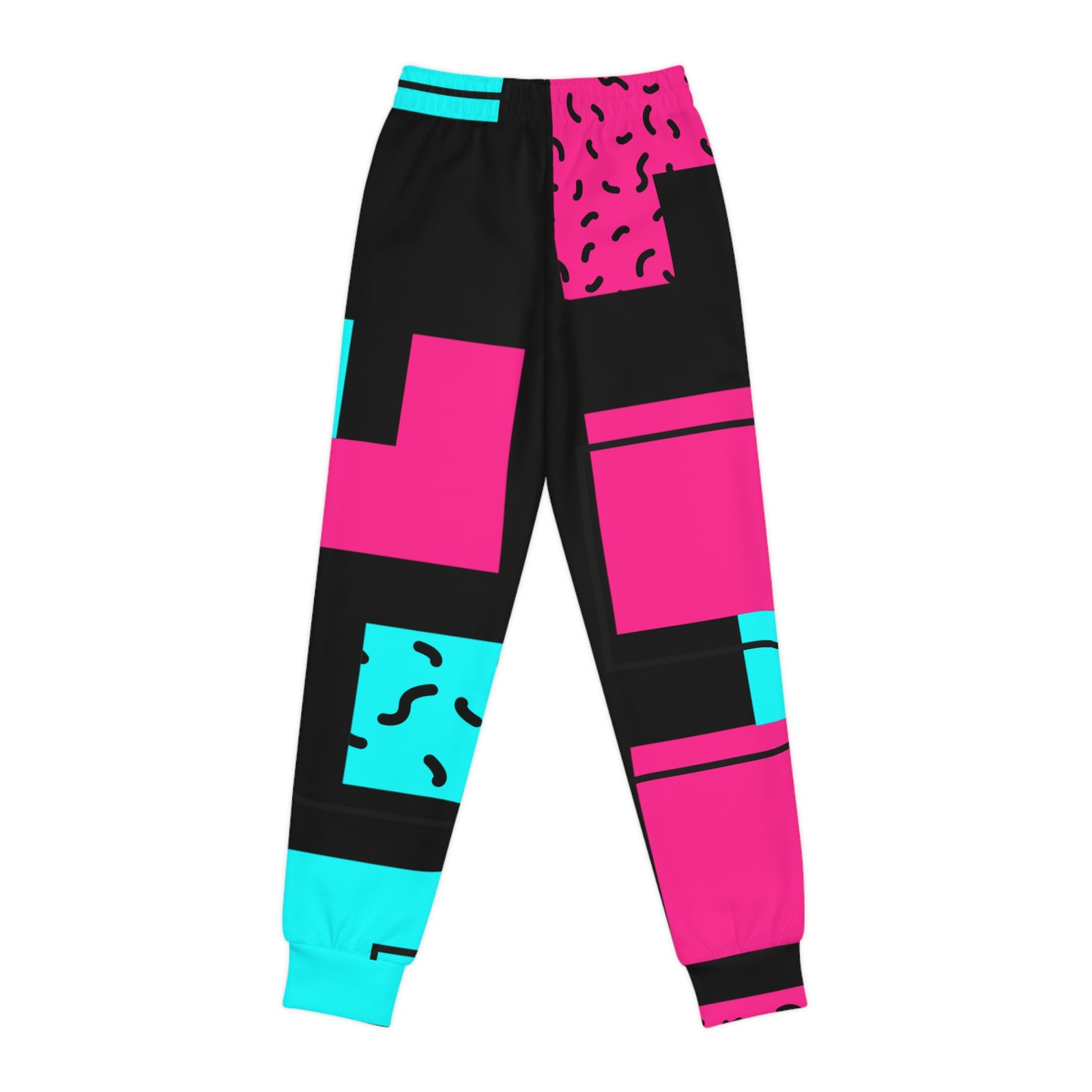 TryKid Logo Youth Joggers featuring a Distinctive Trending Pattern (All-Over Print) for Stylish Comfort