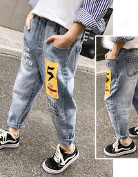 Boys jeans winter trousers - TryKid
