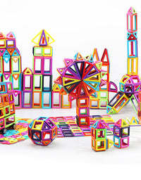 Magnetic building block toys
