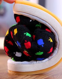 Handmade Cotton Shoes Non-slip Thick Warm Shoes
