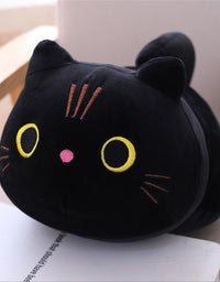 Large Size Cartoon Cat Plush Toys Stuffed Cloth Doll Long Animal Pillow Cushion - TryKid
