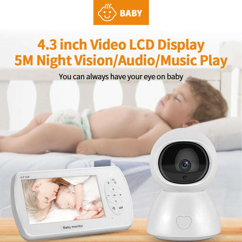 Baby Monitor Baby Monitor 4.3 Inch 1080P