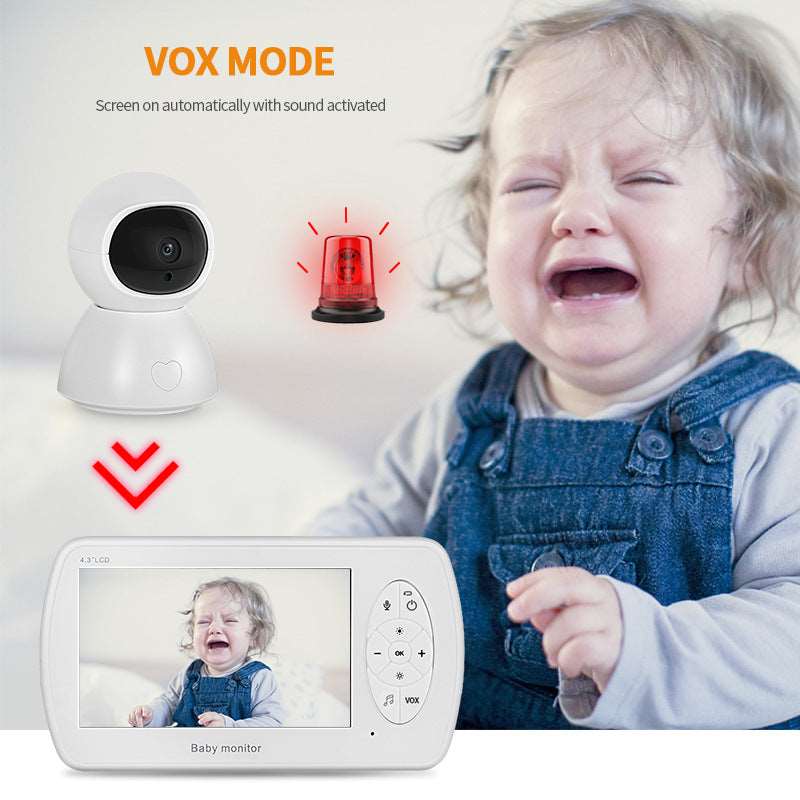 Baby Monitor Baby Monitor 4.3 Inch 1080P