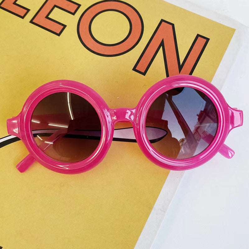 6 Colors Toddler Kid Sunglasses Boy Girl Solid Leopard Fashion